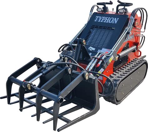 typhon stomp mini skid steer loader lawn scarifier|Brand New TYPHON STOMP 1,800lbs Mini Skid Steer 23HP .